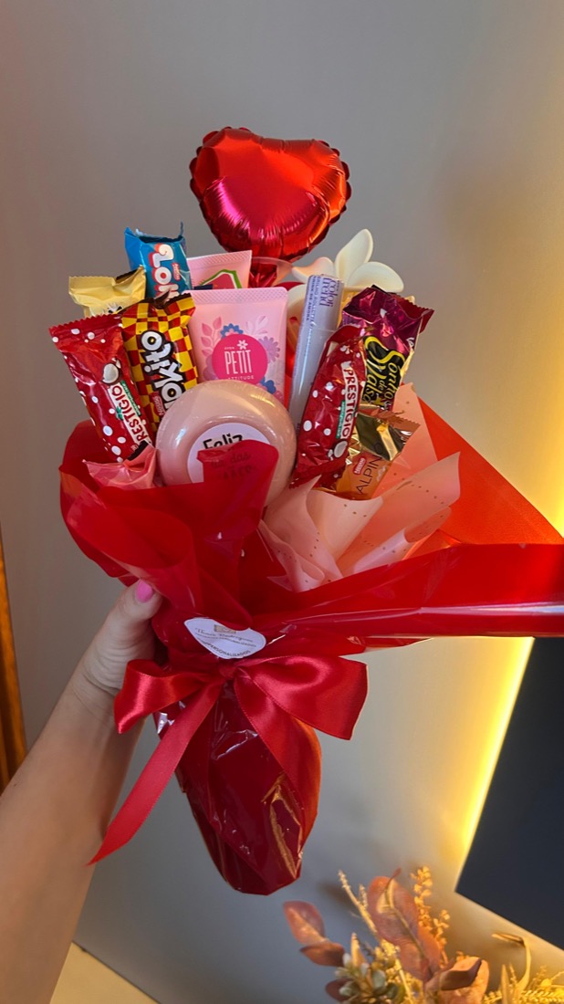 Buquê de doces personalizado